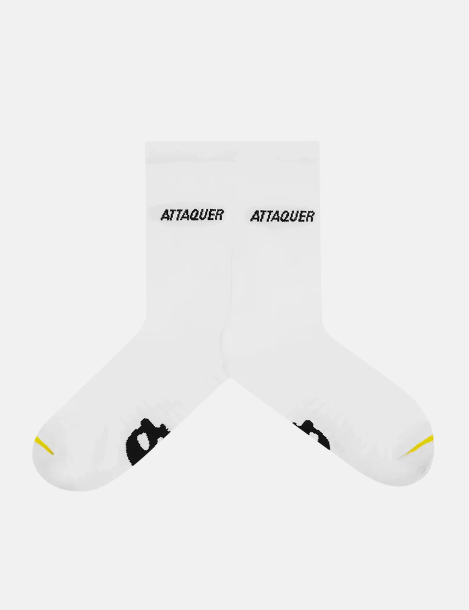 Attaquer All Day Side Logo Socks - White - Image 2