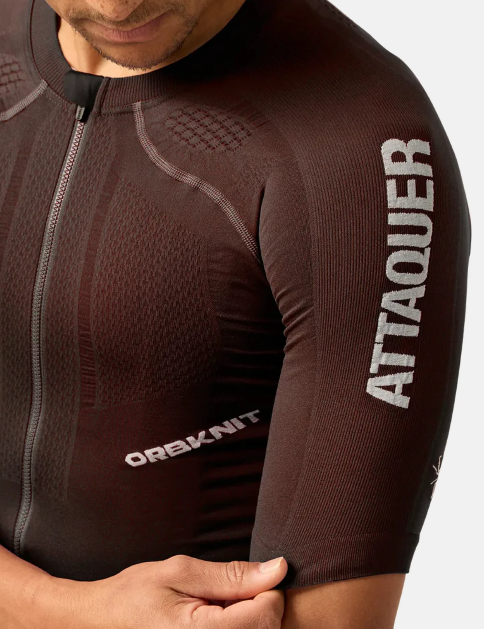 Attaquer OrbKnit Race Jersey - Brown - Image 2