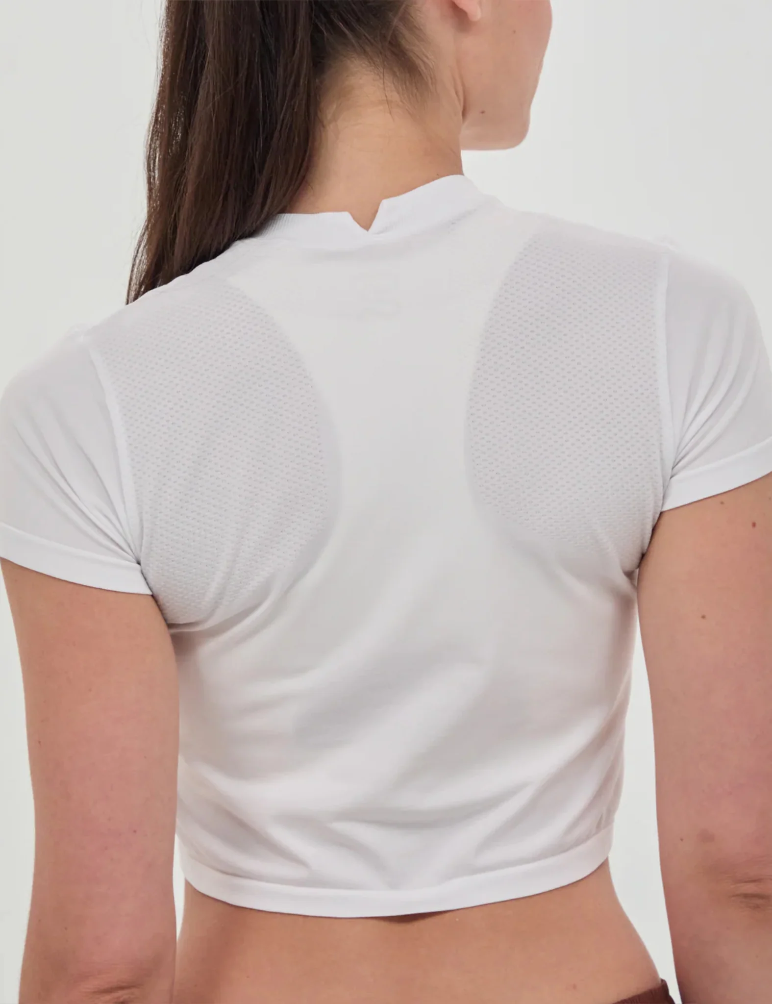 Bandit Women's Mercury Seamless Crop T-Shirt - White - Image 2