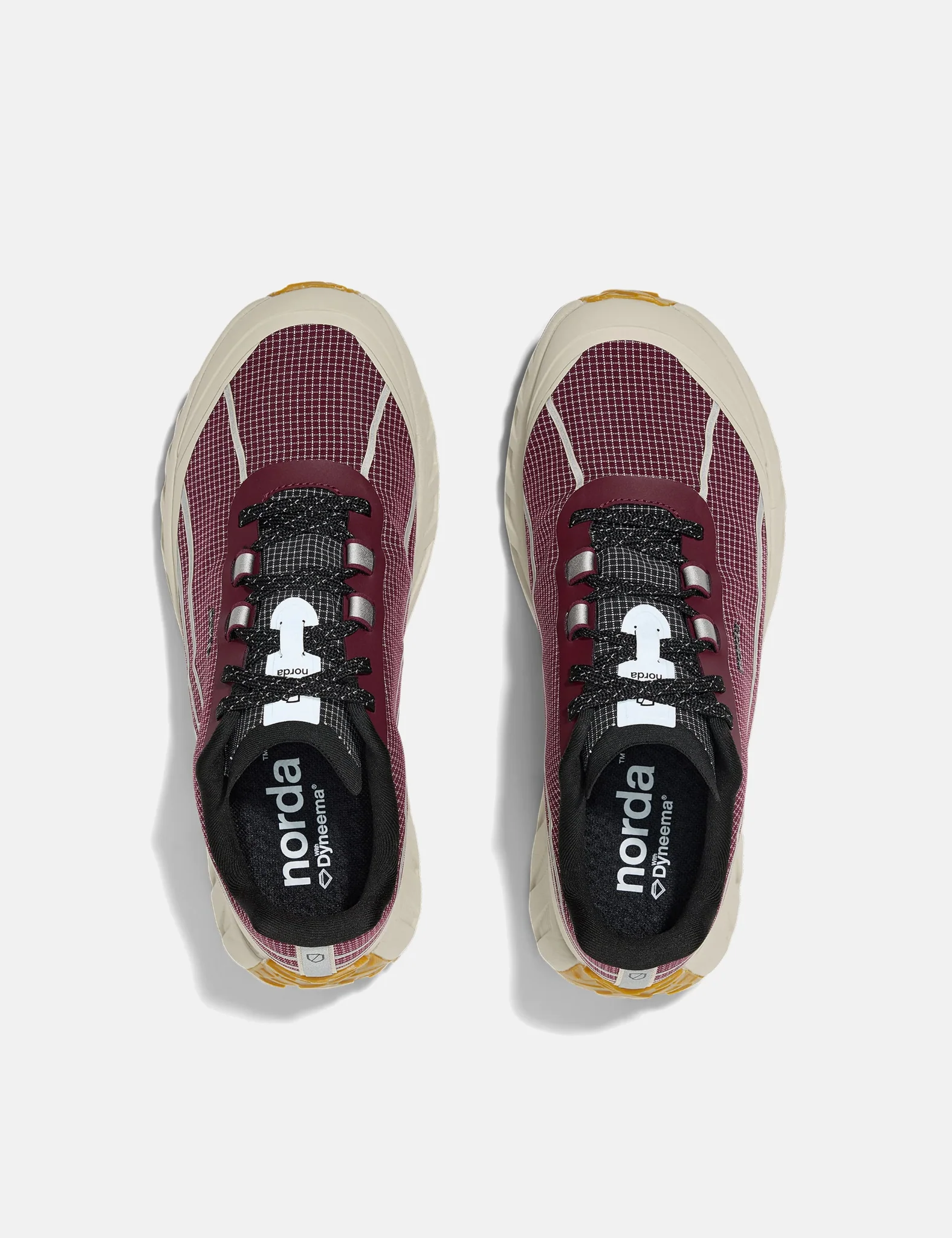 Norda 002 Trail Running Shoes - Amaranth Burgundy - Image 2