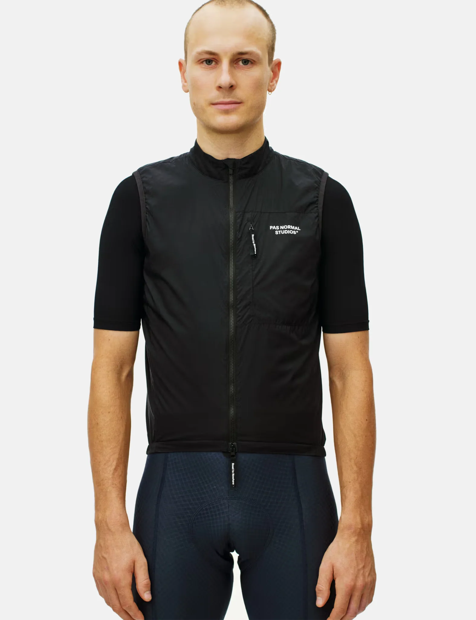Pas Normal Studios Essential Insulated Gilet - Black