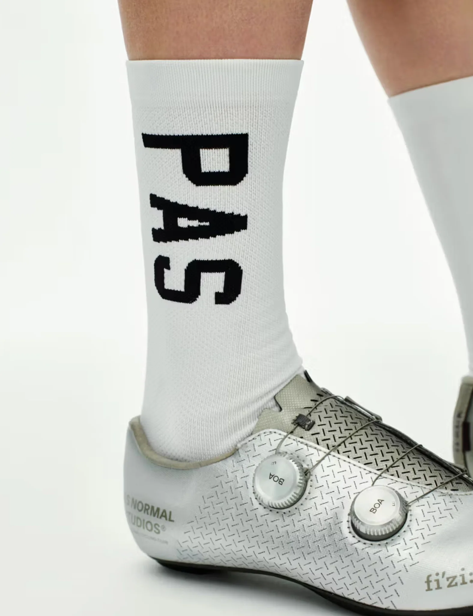 Pas Normal Studios PAS Race Socks - White - Image 2
