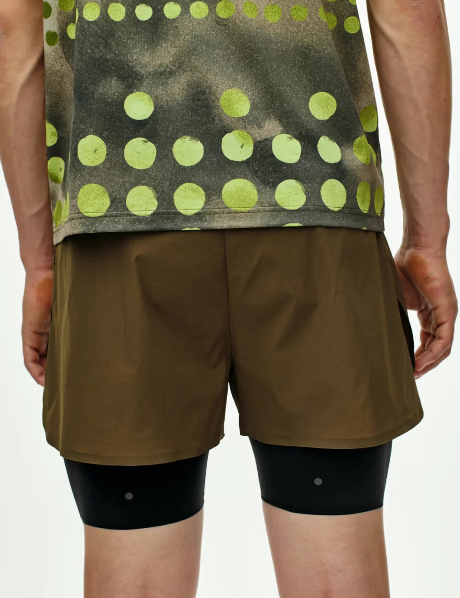 Pas Normal Studios T.K.O. Balance 2-in-1 Shorts - Dark Stone - Image 5
