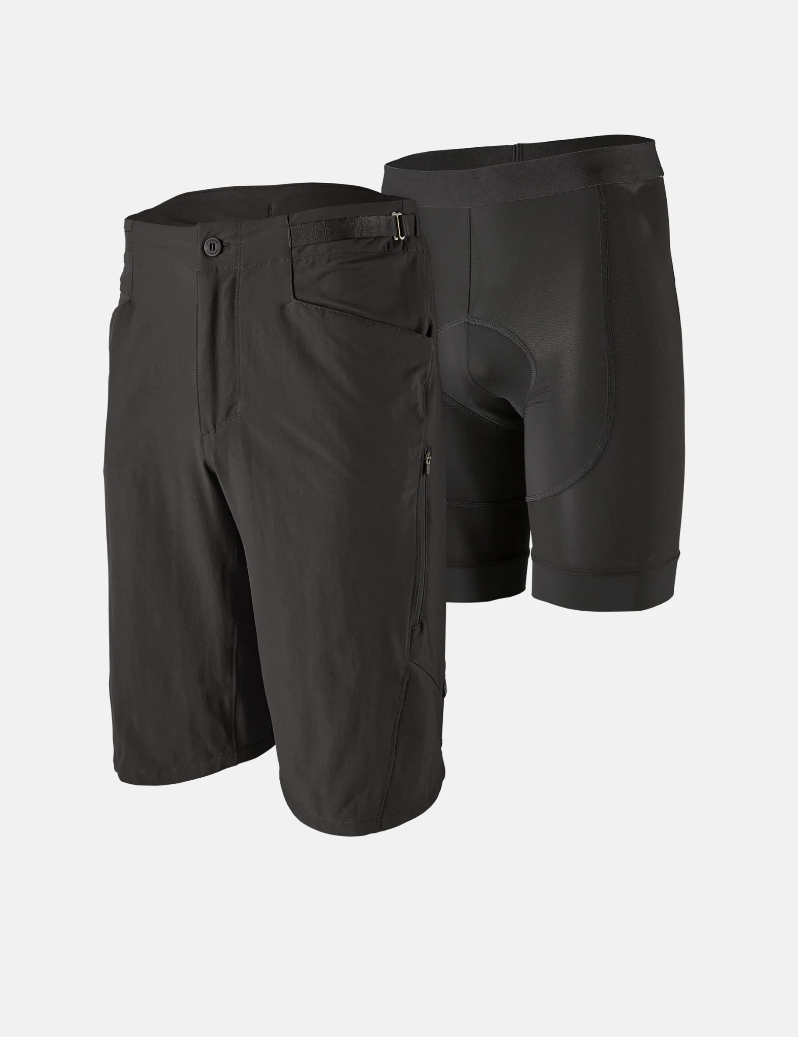 Patagonia Dirt Craft MTB/Gravel Bike Shorts - Black - Image 2