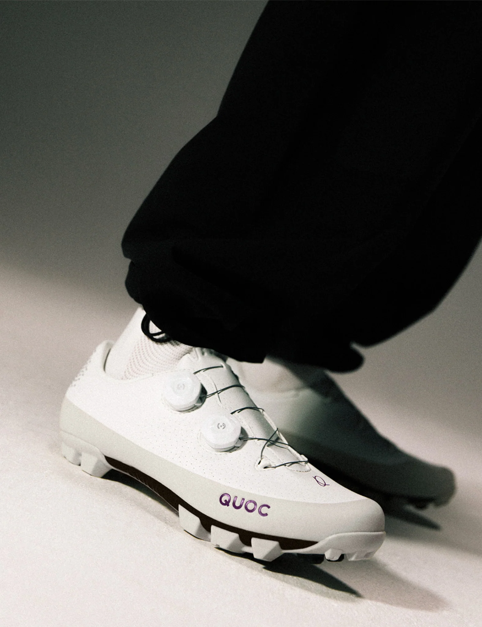 QUOC Gran Tourer XC Cycling Shoes - Chalk - Image 2