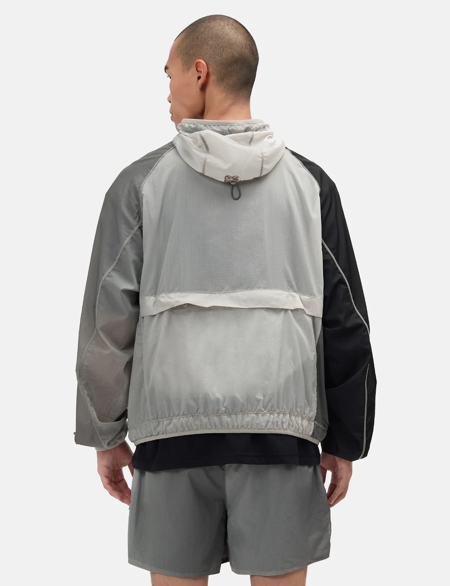 RCOS Griffith Running Jacket - Fog Grey Gradient - Image 4
