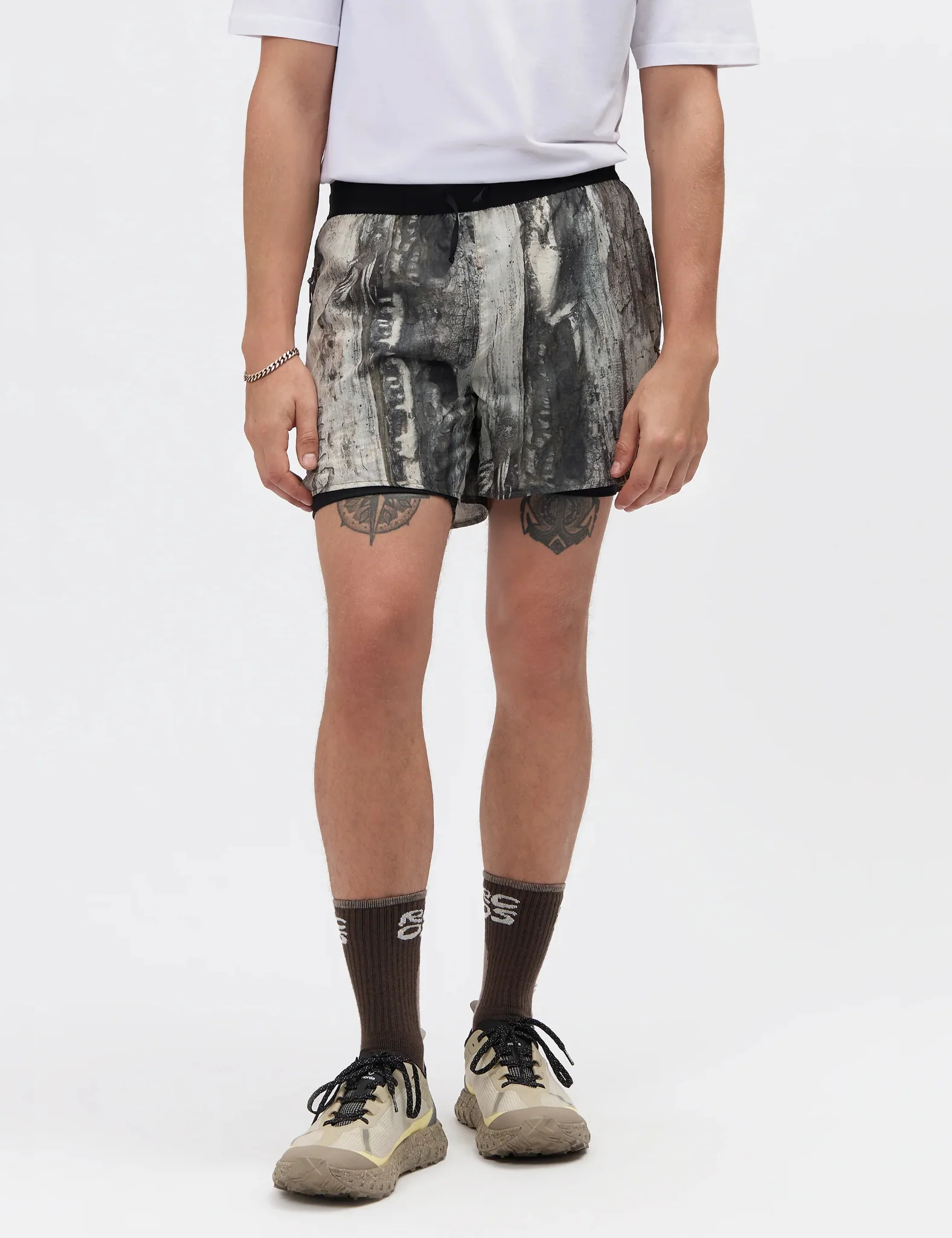 RCOS Griffith Running Shorts - Tree Bark