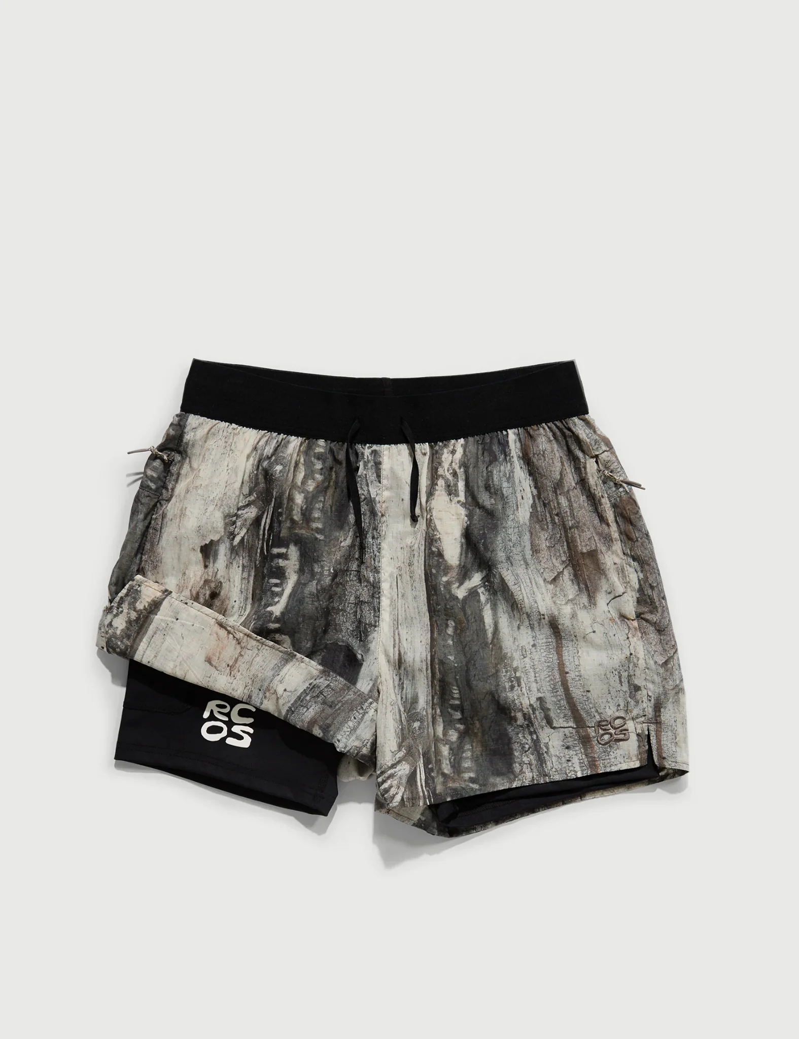 RCOS Griffith Running Shorts - Tree Bark - Image 2