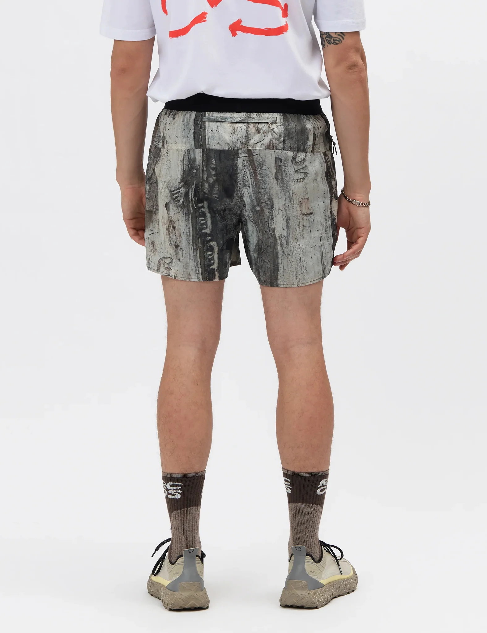 RCOS Griffith Running Shorts - Tree Bark - Image 3