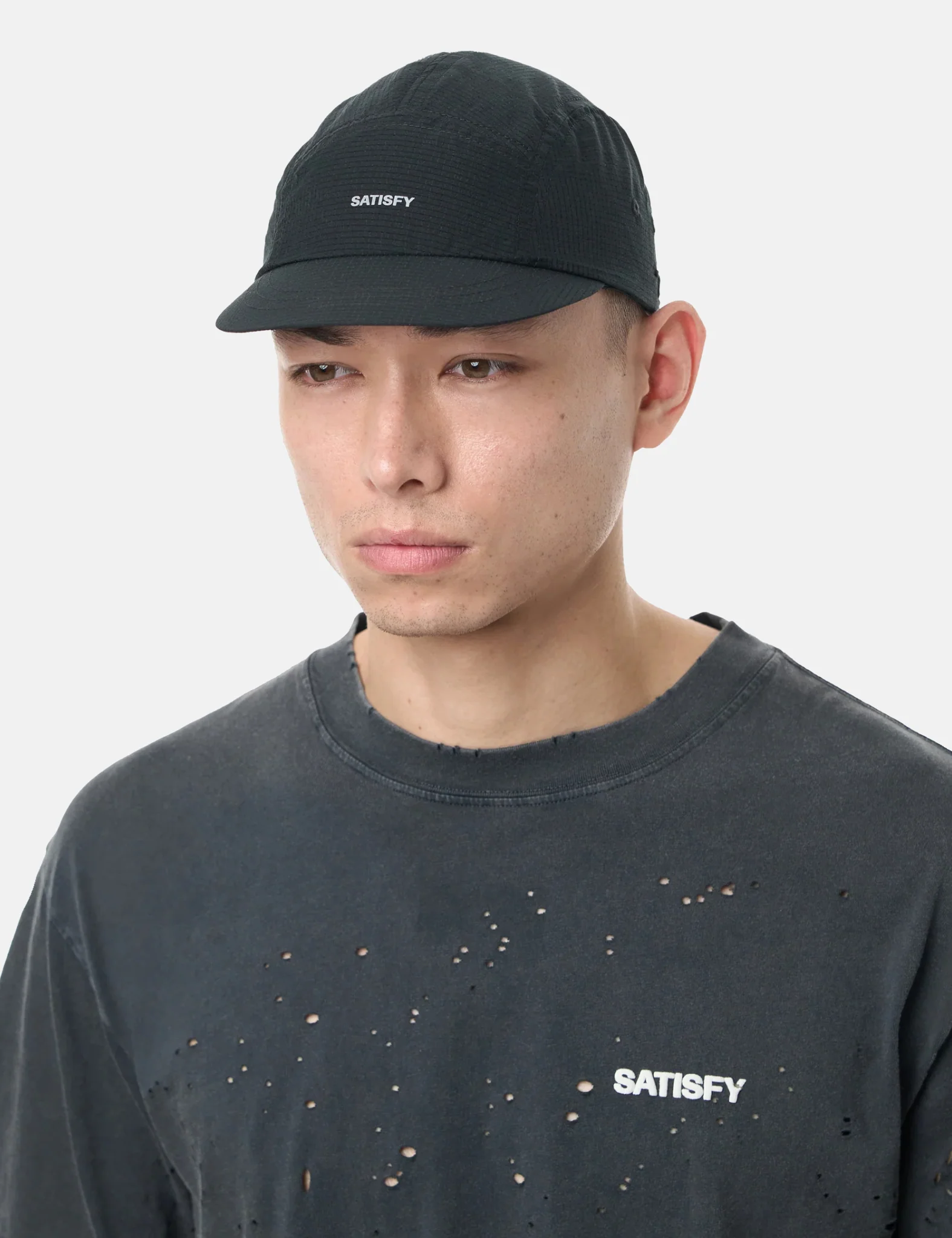 Satisfy Rippy Air Trail Cap - Black