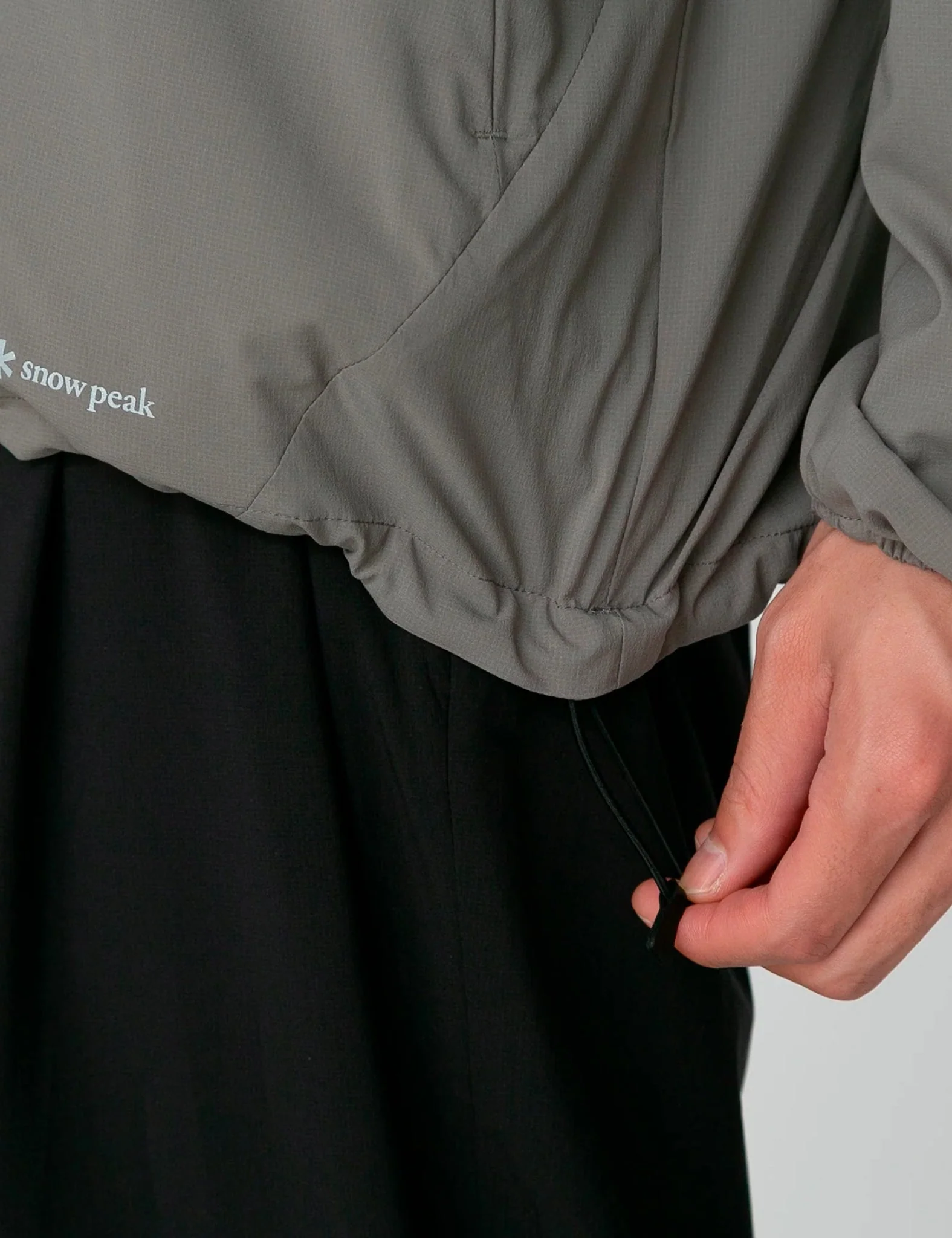 Snow Peak Shadow Ripstop Jacket - Olive Green - Image 2