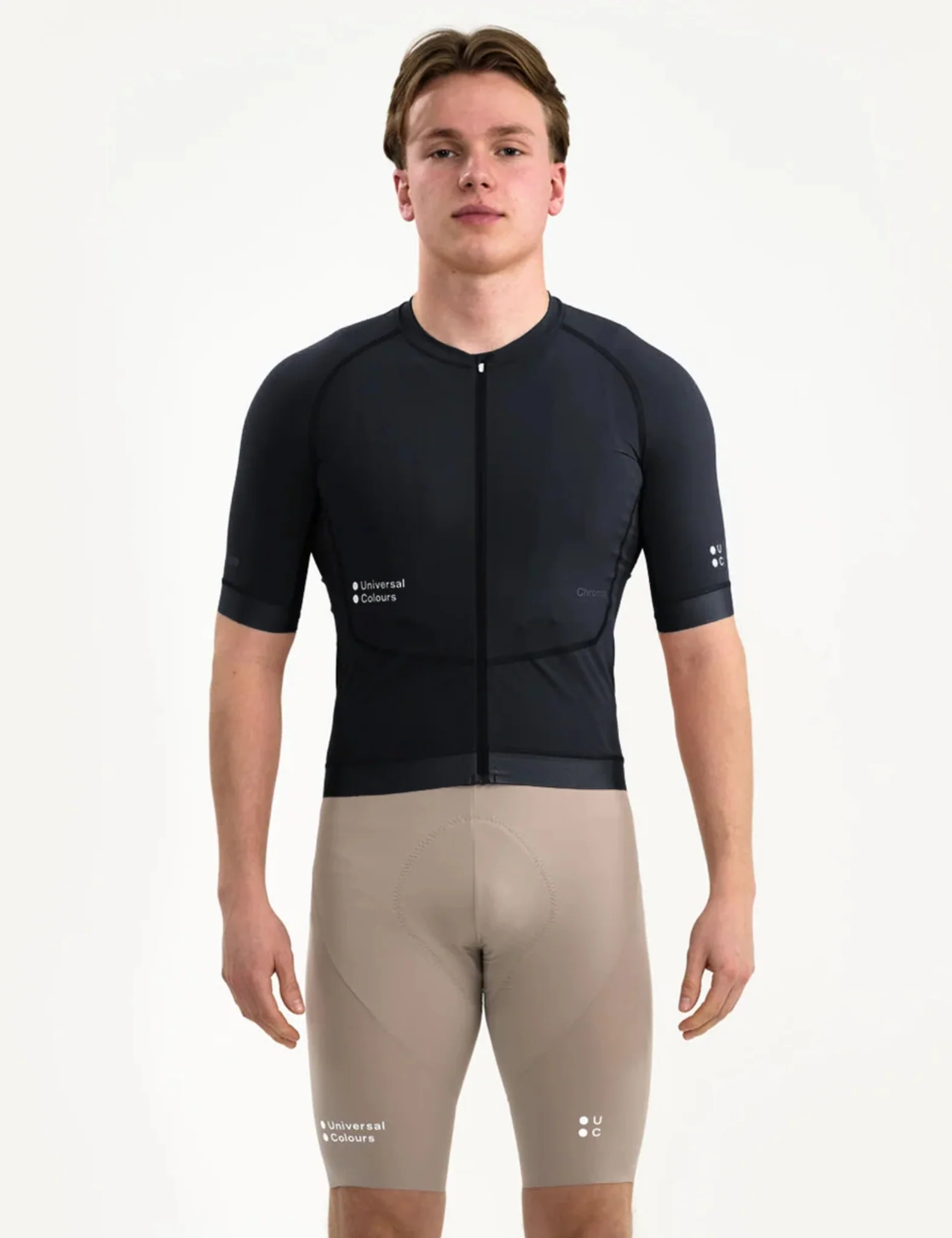 Universal Colours Chroma Short Sleeve Jersey - Black