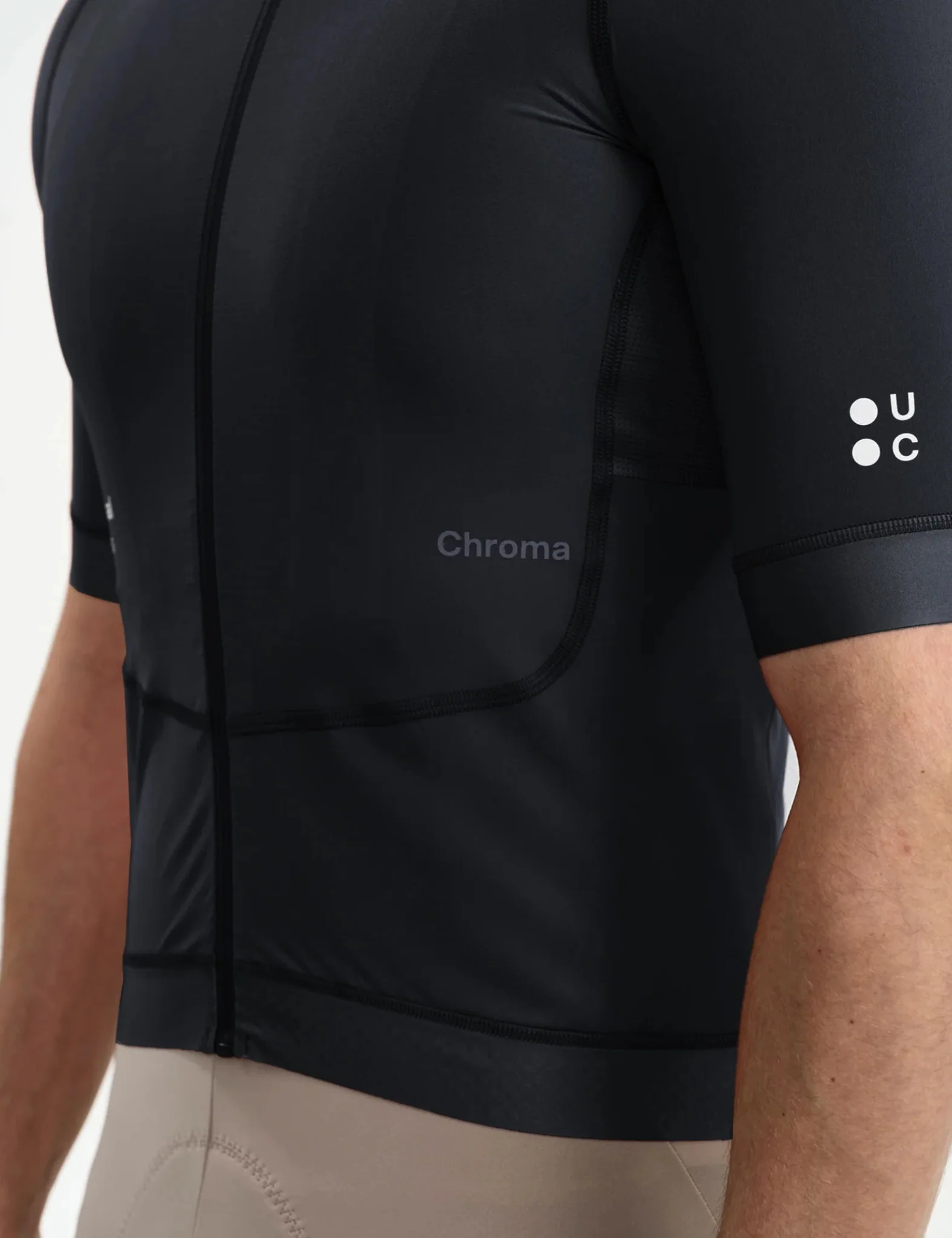 Universal Colours Chroma Short Sleeve Jersey - Black - Image 2
